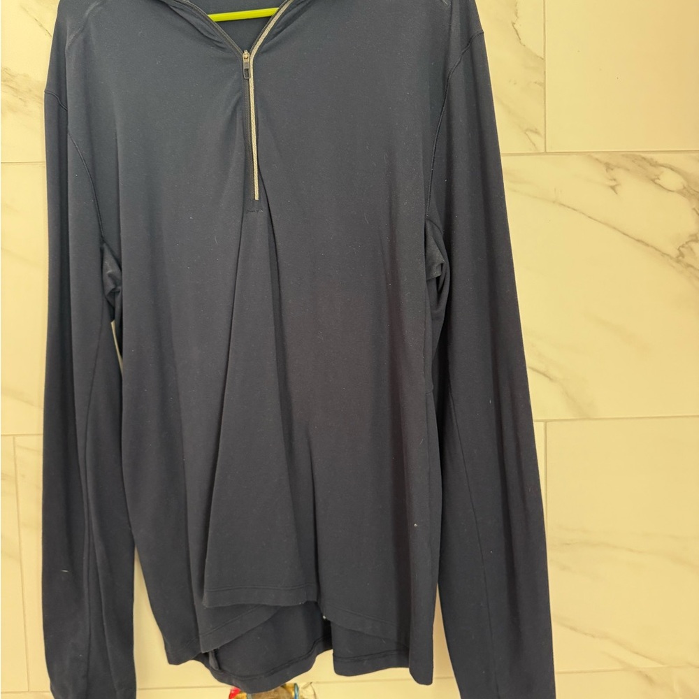 Lululemon navy Long Sleeve quarter Zip